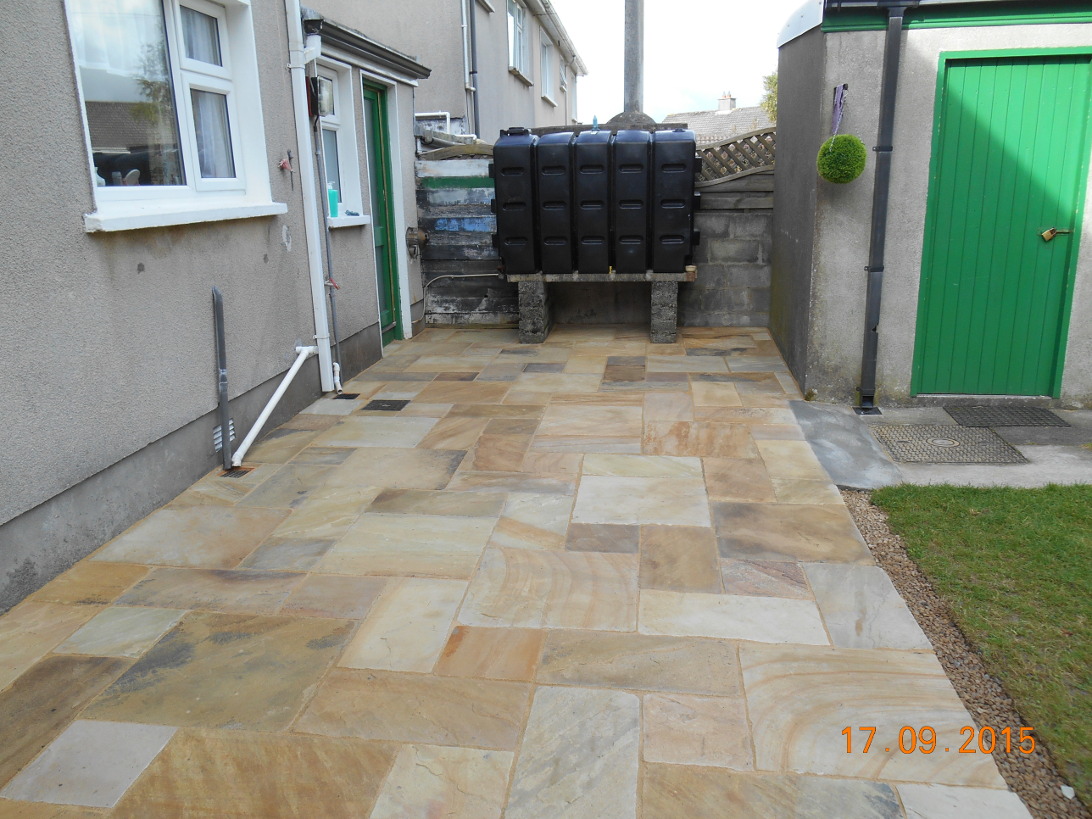 Patio paving